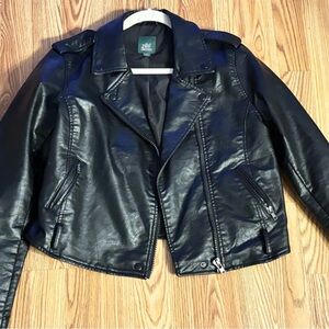 Wild Fable faux leather motorcycle jacket
